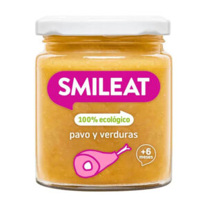 Tarrito Pavo verduras 230gr Smileat