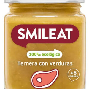 Tarrito ternera verduras 230g Smileat