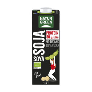 Bebida soja Proteina Naturgreen 1 Lt