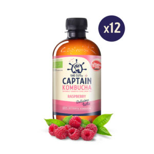 Kombucha CAPTAIN 400 ml Frambuesa