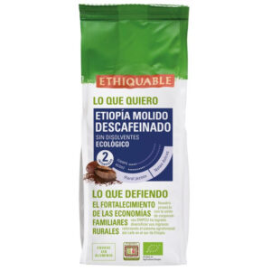 Cafe descaf. Etiopia molido 250g Ethiquable
