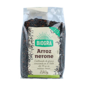Arroz nerone Negro Biogra 250 gr