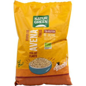 Copos avena Finos S/Gluten 1 kg Naturgreen
