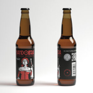 Cerveza Rubia Jauja 33cl Bandolera