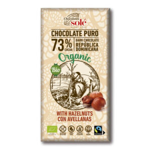 Choco negro Avellana Sole 150g