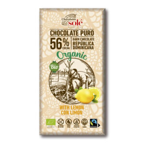 Choco negro Limon Sole 100gr