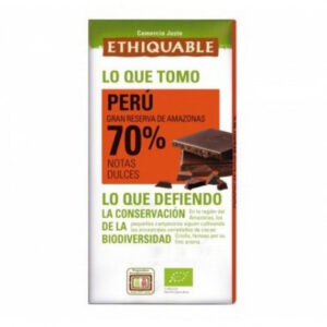 Choco negro 70% Peru 100g