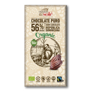 Chocolate negro 56% 100 gr Sole