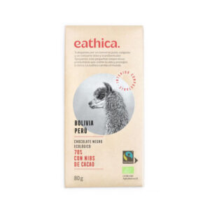 Choco eathica 70% nibs 80g