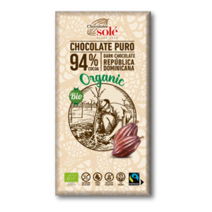Choco negro 94% Sole 100g