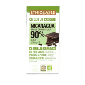 Choco negro 90 % Nicaragua