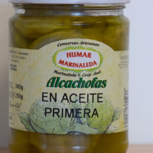 Alcachofas Aceite 380gr Marinaleda