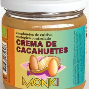 Crema Cacahuete 330gr Monki