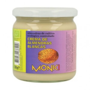 Crema Almendra Blanca S/sal 330gr Monki