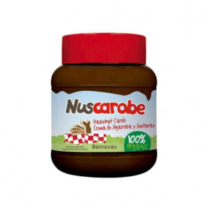 Crema Algarroba-Avellana 400gr Nuscarobe DESC
