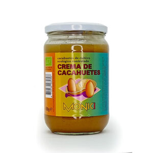 Crema Cacahuete sal 650gr Monki