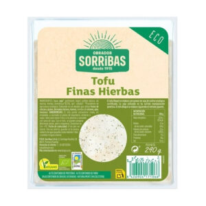 Tofu Finas Hierbas 290gr Sorribas