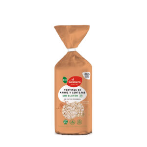 Tortas arroz lentejas Granero 115g
