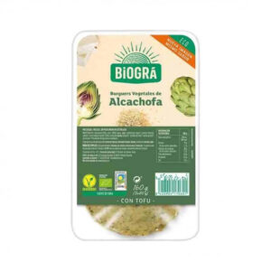 Burger Alcachofa 160gr biogra