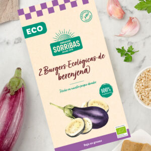 Burger Berenjena 160g Sorribas