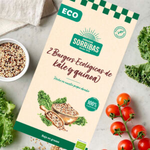 Burger Kale y 3 Quinoas 160g biogra