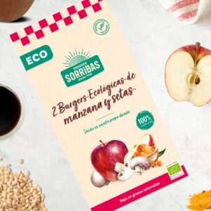 Burger manzana y setas 160 g Biográ