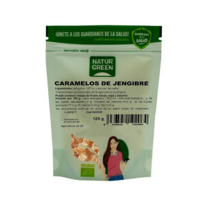 Caramelos jengibre Naturgreen 125 g