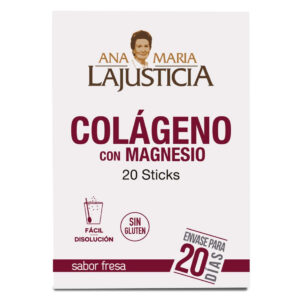 Colageno Magnesio Fresa 20 Sticks Ana Maria la Justicia