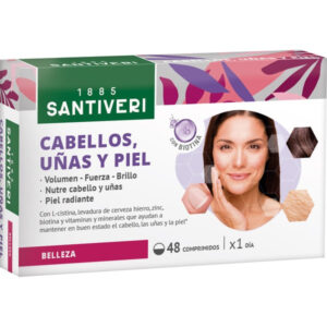 CABELLOS PIEL Y UÑAS 48 COMP SANTIVERI