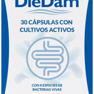 Diedam 30 capsulas bacterias vivas