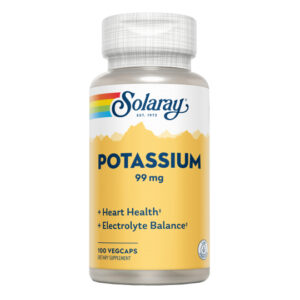 POTASIO CITRATO 99MG 60 CAPSULAS SOLARAY