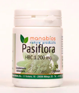 PASIFLORA 90 CAPS 1200MG MANABIOS