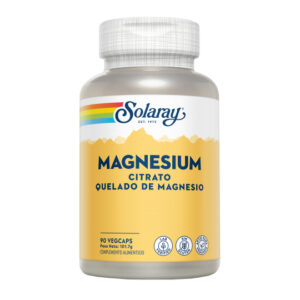 CITRATO MAGNESIO 90 CAPS SOLARAY