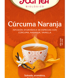 Yogi Tea Curcuma naranja 17 bolsitas