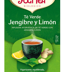Yogi Tea Verde Jengibre Limon 17 bolsitas
