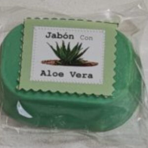 Jabon Artesano Aloe Adismar 140 gr aprox.