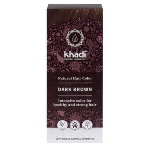 HENNA CASTAÑO OSCURO KHADI 100GR