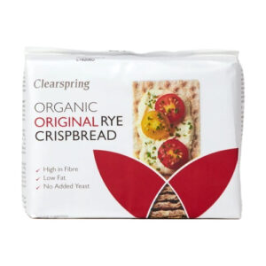 Knackebrod cracker centeno Clearspring 200g
