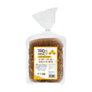 Pan Molde Int. Maiz,Curcuma,Pipa Girasol 0,4 K Taho