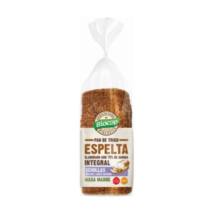 Pan molde ESPELTA INTEGRAL BIOCOP semillas 400 g bolsa