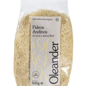 Fideos Andinos Arroz-Quinoa 500gr Oleander