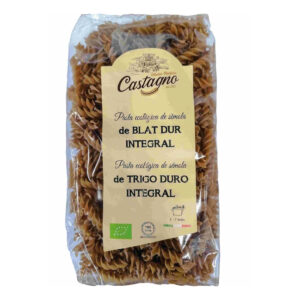 Espirales Int. Trigo 500gr Castagno
