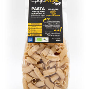 Rigatoni Blanco 400gr Spiga Negra