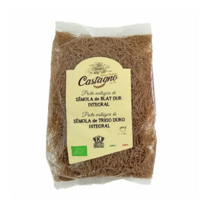 Fideos Integrales trigo 500 gr Castagno - Imagen 1