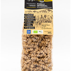Fusilli Integral 400 gr Spiga Negra