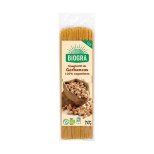 Espagueti garbanzo 250g Biogra