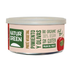 Pate Pimiento-Oliva 125gr Naturgreen