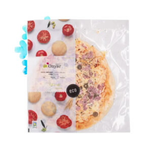 Pizza jamon dulce aceitunas 360g Onyar