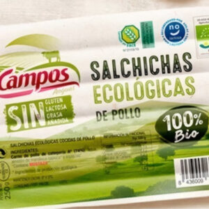 Salchichas Pollo Campos 250gr