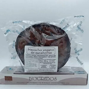 Bizcocho Zanahoria Biogredos 250gr
